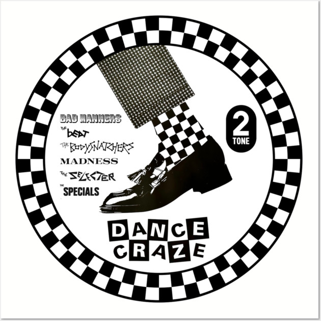 Dance Craze - 2 Tone Records Fanart Wall Art by Timeless Chaos