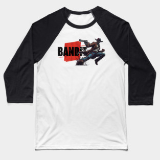 Wanted: This Bandit Means Business Baseball T-Shirt