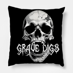 Grave Digs Got Bit Pillow