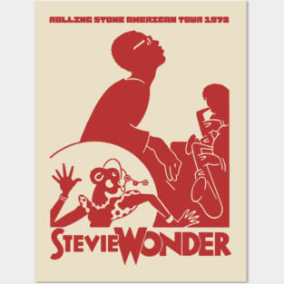 The tour stevie wonder Posters and Art