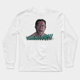 Event Horizon: Sam Neill Scream Long Sleeve T-Shirt