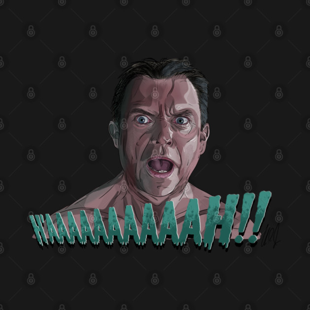 Event Horizon: Sam Neill Scream by 51Deesigns