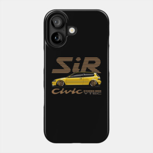 Civic Estilo SR3 EG6 - PAPAYA STREETART Phone Case