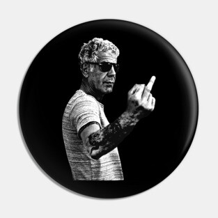 Anthony Bourdain Classic Cool Pin