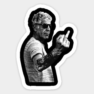 Anthony Bourdain Classic Cool Sticker