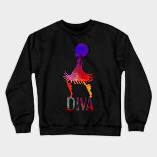 Diva Crewneck Sweatshirt