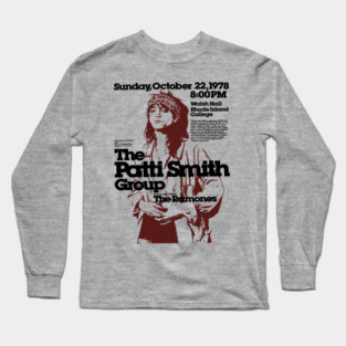 Vintage Patti Smith Long Sleeve T-Shirt