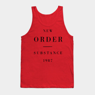 New Order Substance 1987 Tank Top