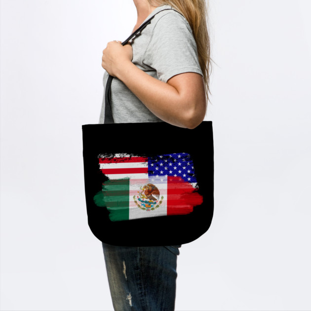Mexican American Flags by The WYLD Tribe