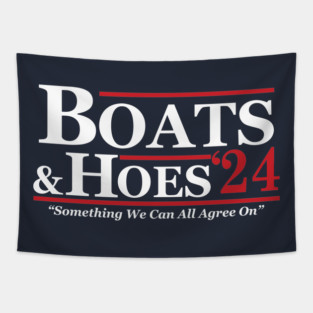 Boats n Hoes 2024 Step Brothers Tapestry