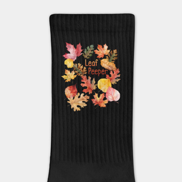 Watercolor Leaf Peeper by HolidayBug