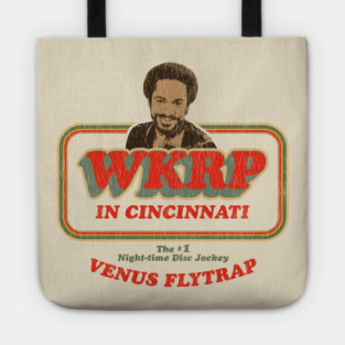 Venus Flytrap WKRP in Cincinnati Lts Worn Tote