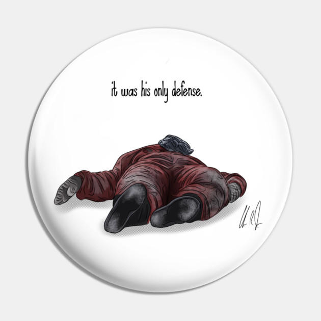 A Christmas Story: Randy's Defense Pin by 51Deesigns