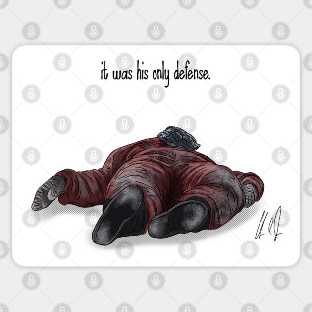 A Christmas Story: Randy's Defense Sticker by 51Deesigns