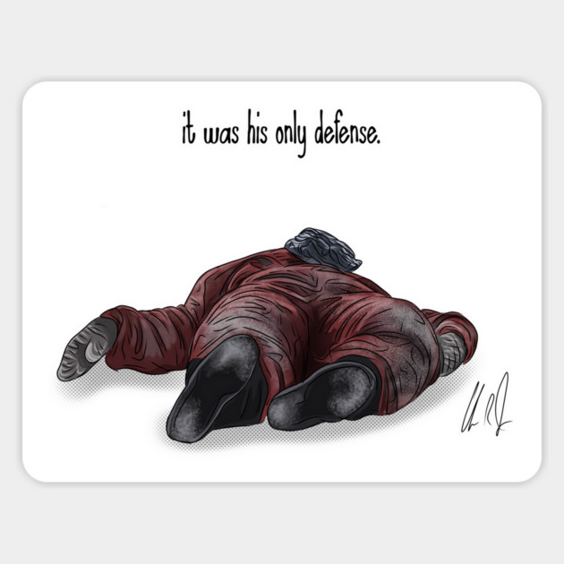 A Christmas Story: Randy's Defense Magnet by 51Deesigns