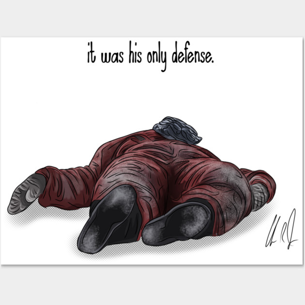 A Christmas Story: Randy's Defense Wall Art by 51Deesigns