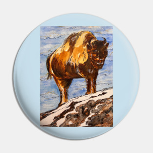 Buffalo Pin