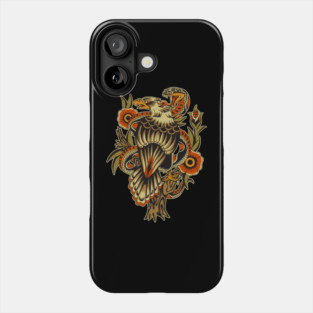 Eagle Traditional tattoo Phone Case