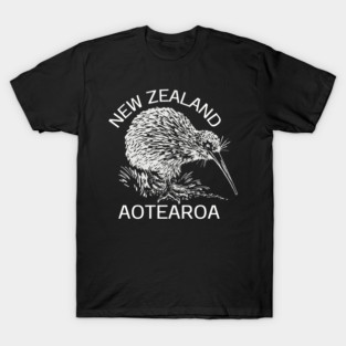 NEW ZEALAND AOTEAROA KIWI T-Shirt