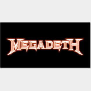Megadeth Metal Band Posters and Art