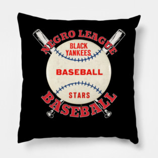 Black Yankee Stars - Negro League Baseball Pillow
