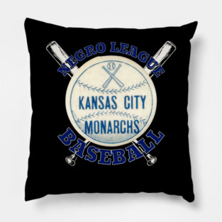 Kansas City Monarchs Negro League Baseball Pillow