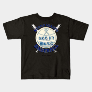 Kansas City Monarchs Negro League Baseball Kids T-Shirt