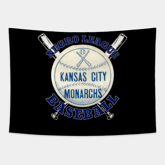 Kansas City Monarchs Negro League Baseball Tapestry by UrbanLifeApparel