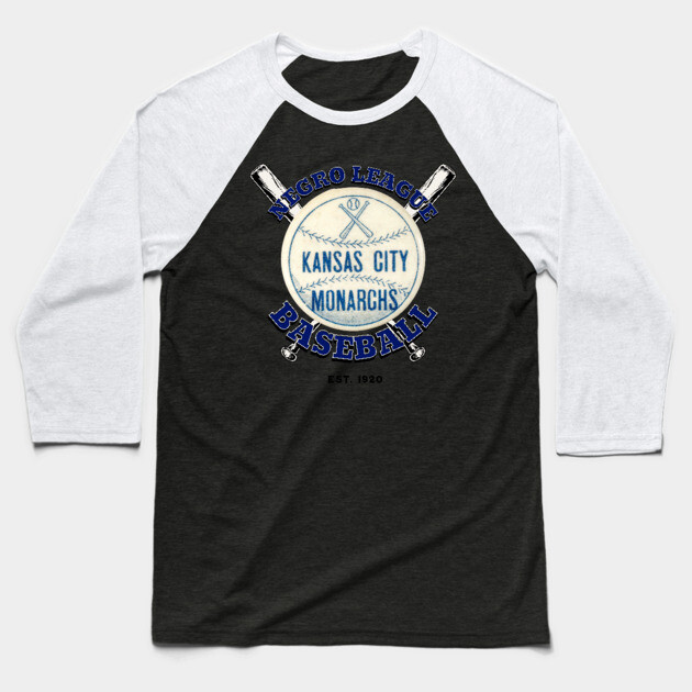 Kansas City Monarchs Negro League Baseball Baseball T-Shirt by UrbanLifeApparel