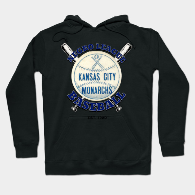 Kansas City Monarchs Negro League Baseball Hoodie by UrbanLifeApparel