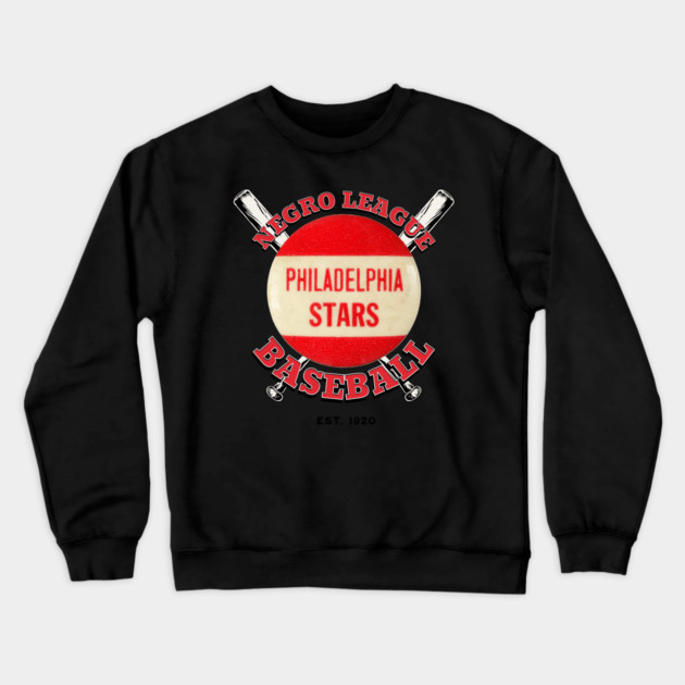 Philadelphia Stars Negro League Baseball Crewneck Sweatshirt by UrbanLifeApparel