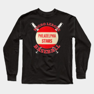 Philadelphia Stars Negro League Baseball Long Sleeve T-Shirt