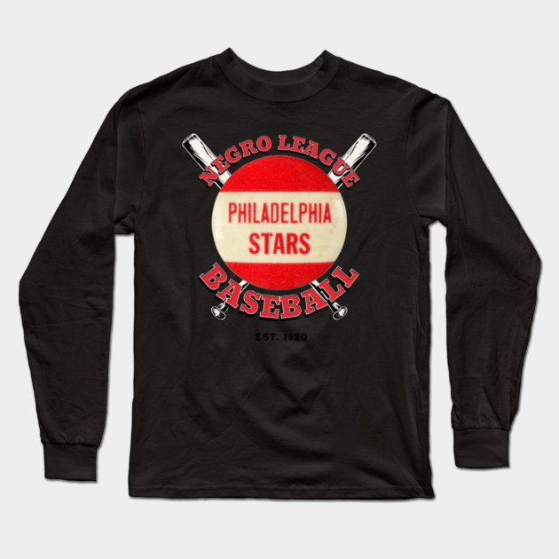 Philadelphia Stars Negro League Baseball Long Sleeve T-Shirt by UrbanLifeApparel