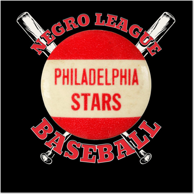 Philadelphia Stars Negro League Baseball Wall Art by UrbanLifeApparel