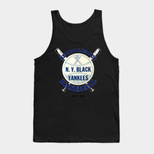 NY Black Yankees Negro League Baseball Tank Top