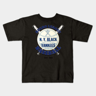 NY Black Yankees Negro League Baseball Kids T-Shirt