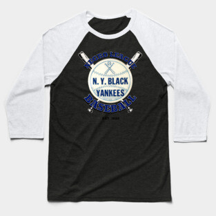 NY Black Yankees Negro League Baseball Baseball T-Shirt