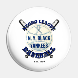 NY Black Yankees Negro League Baseball Pin