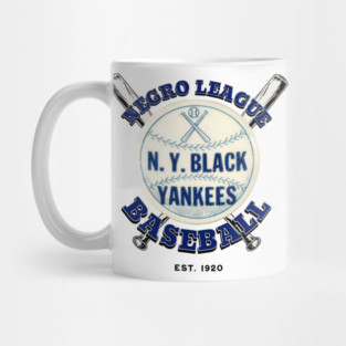 NY Black Yankees Negro League Baseball Mug