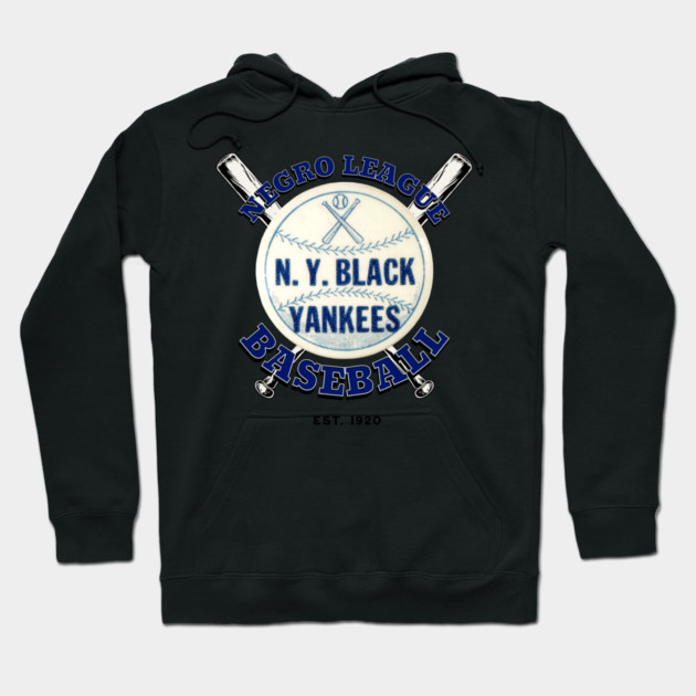 NY Black Yankees Negro League Baseball Hoodie by UrbanLifeApparel