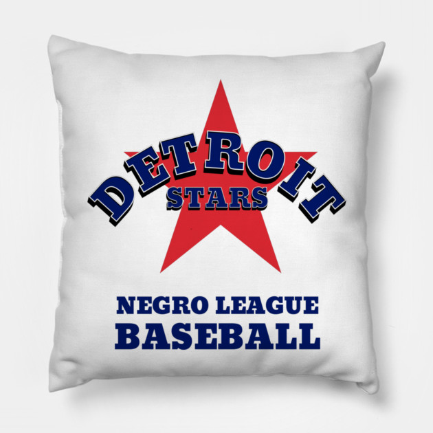 Detroit Stars Negro League Baseball Pillow by UrbanLifeApparel