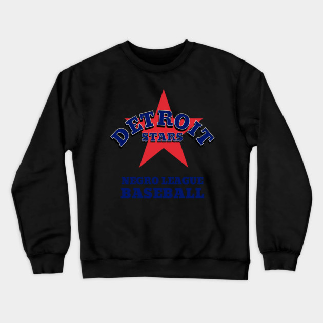 Detroit Stars Negro League Baseball Crewneck Sweatshirt by UrbanLifeApparel