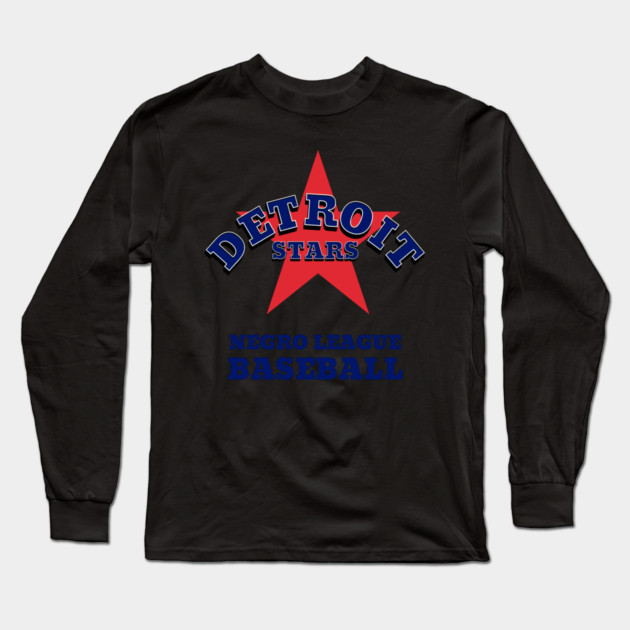 Detroit Stars Negro League Baseball Long Sleeve T-Shirt by UrbanLifeApparel