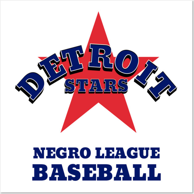 Detroit Stars Negro League Baseball Wall Art by UrbanLifeApparel