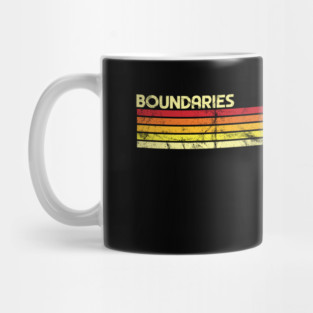 boundaries Mug