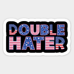 Double Hater Magnet