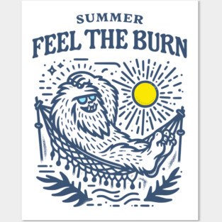 Summer, Feel the Burn Posters and Art