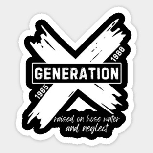 Generation X Sticker