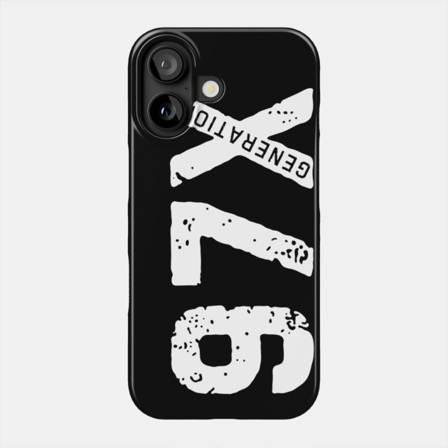 Generation X 1970 Phone Case by The WYLD Tribe