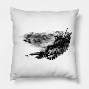 Forward Observer Art Pillow